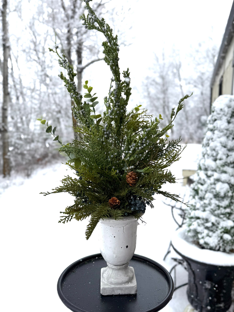Juniper Wintergreen Arrangements