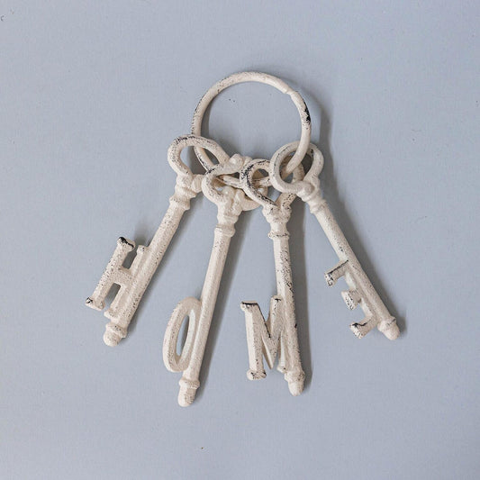 Cast iron keys on ring