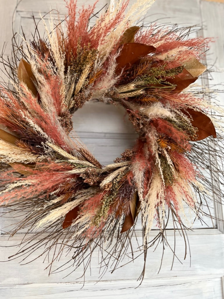 Rustic terracotta Wreath